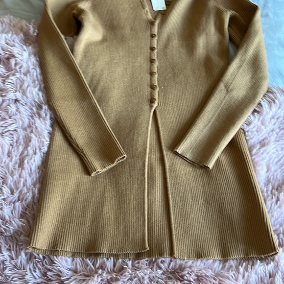 Ribbed vintage Camel sweater - Picture 3 of 6